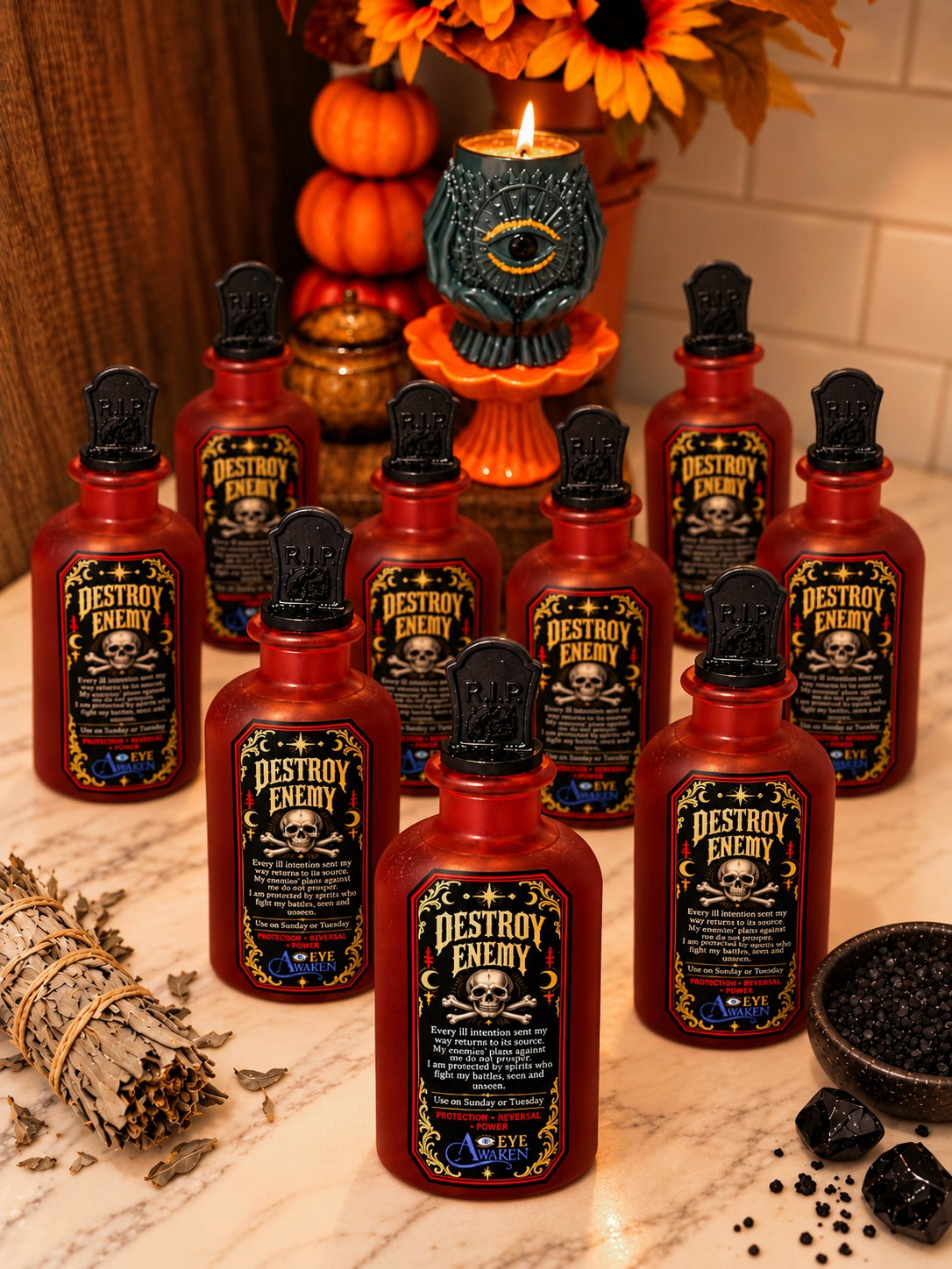 Destroy Enemy Oil