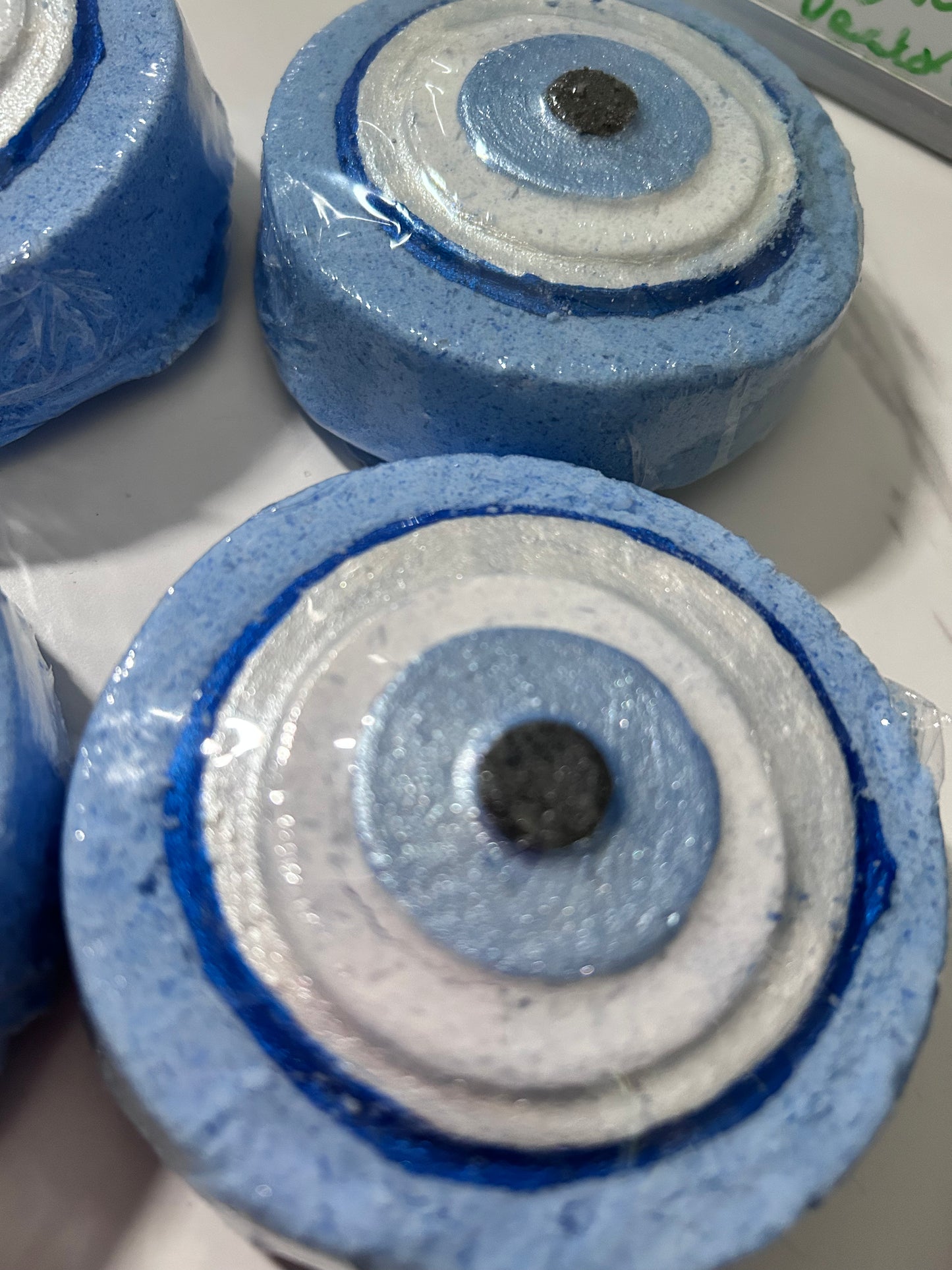 Evil eye bath bomb