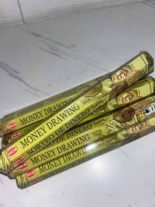 Money Drawing Incense Sticks